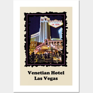 VENETIAN Hotel Las Vegas Nevada Posters and Art